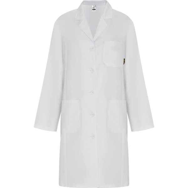VACCINE WOMAN Lab Coat · BLANCO