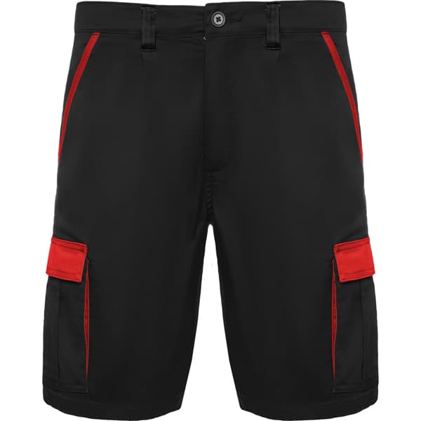 TAHOE sports shorts · NEGRO/ROJO