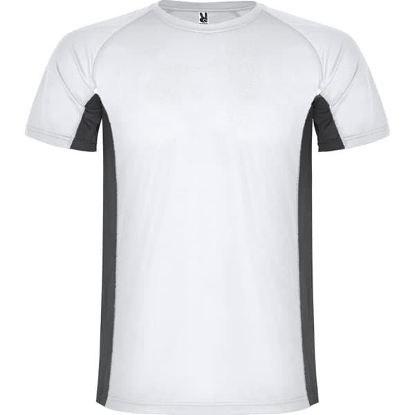Shanghai T-shirt · BLANCO/PLOMO OSCURO