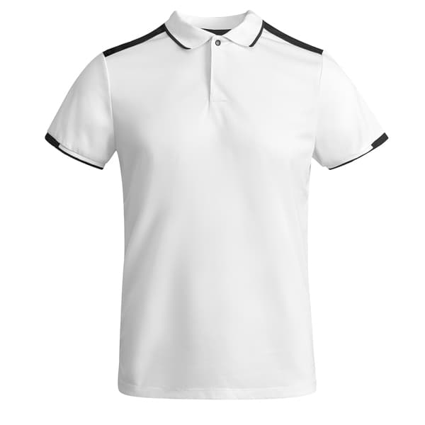 Polo TAMIL · BLANCO/NEGRO