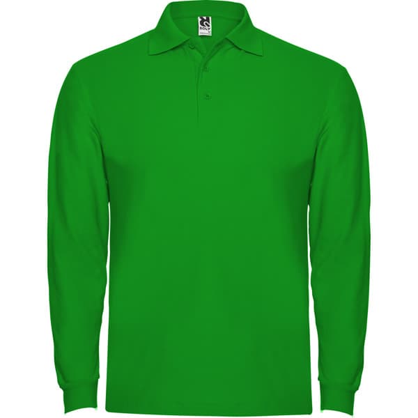 Polo manga larga ESTRELLA L/S · VERDE GRASS