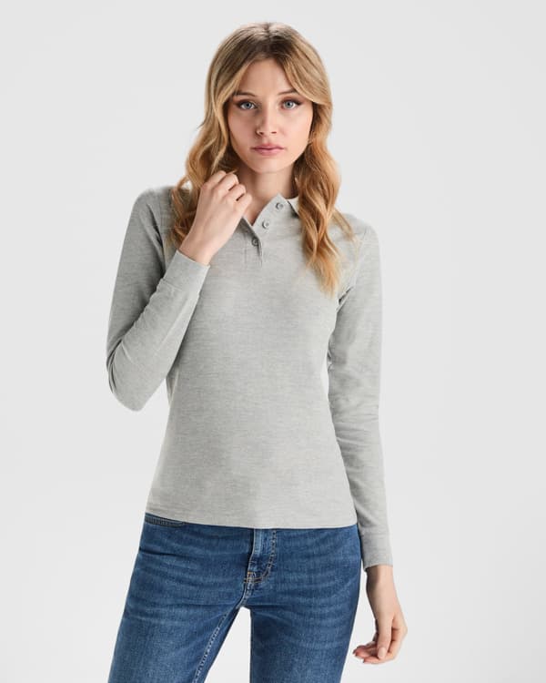 Polo manga larga ESTRELLA WOMAN L/S