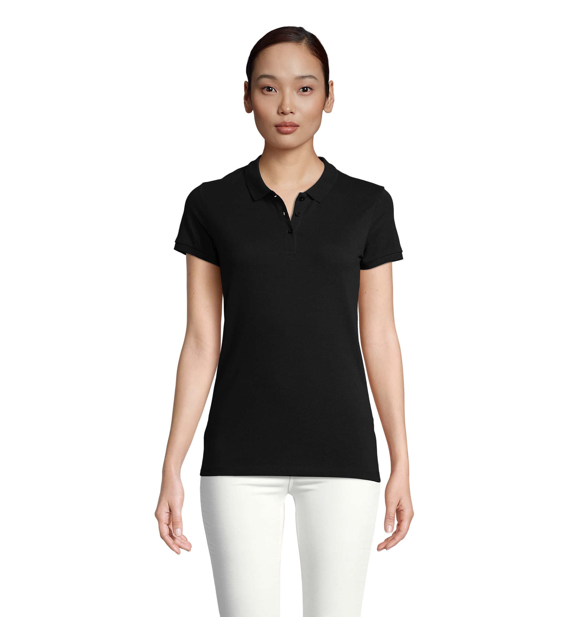 Polo PLANET WOMEN · Negro